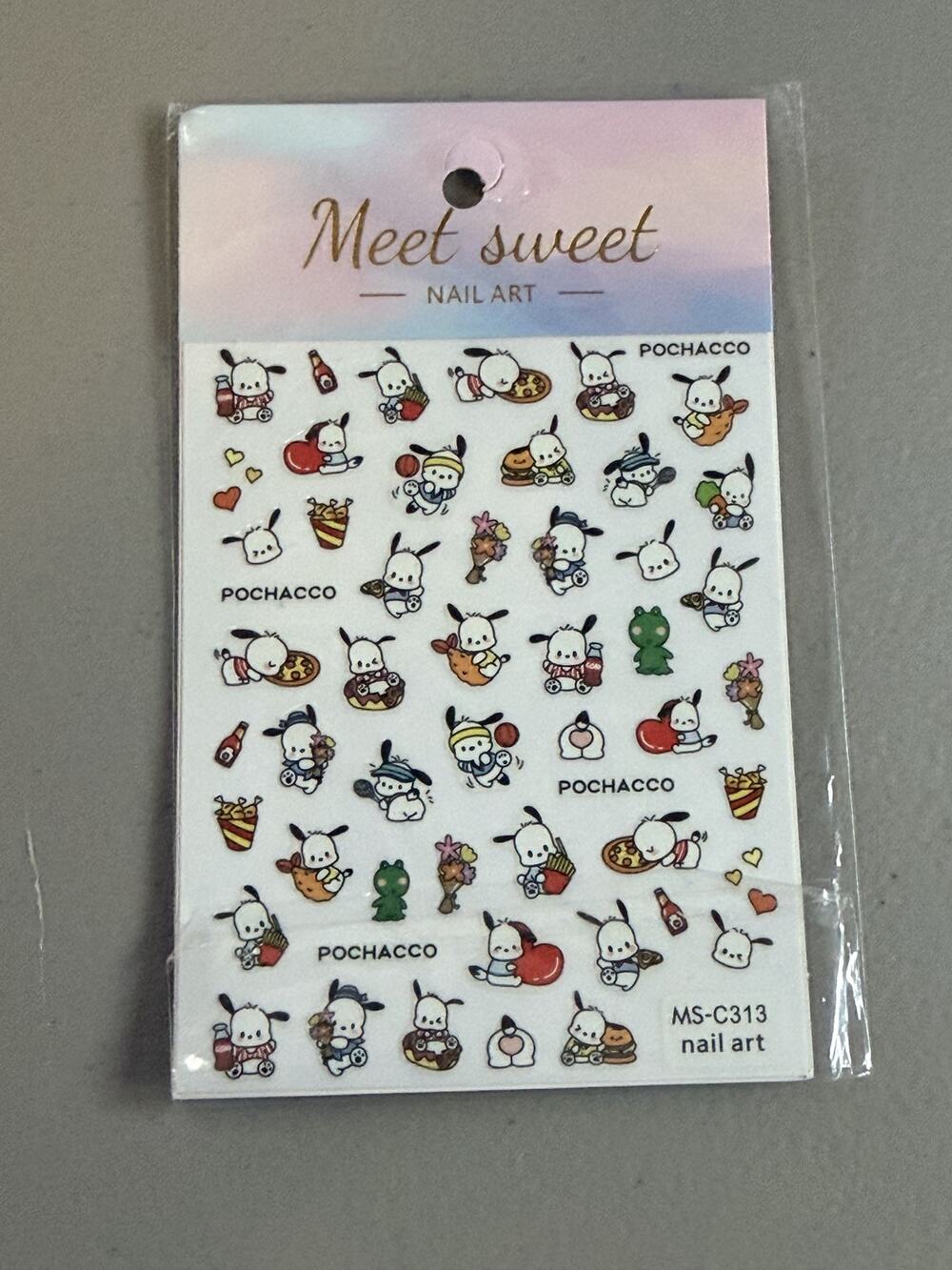 #PC-760 Pochacco Nail Stickers